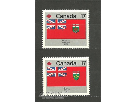 Kanada -flagi prowincji
