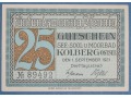 25 Pfennig 1921 - Kolberg - Kolobrzeg