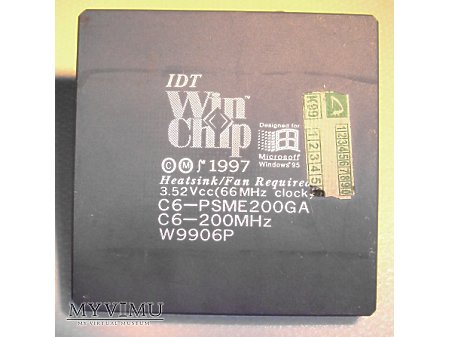 Duże zdjęcie Procesor ITD WinChip C6-PSME200GA