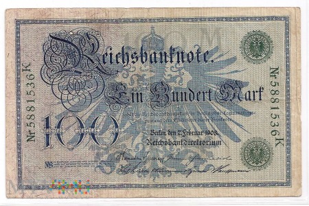 Niemcy.14.Aw.100 mark.1908.P-34