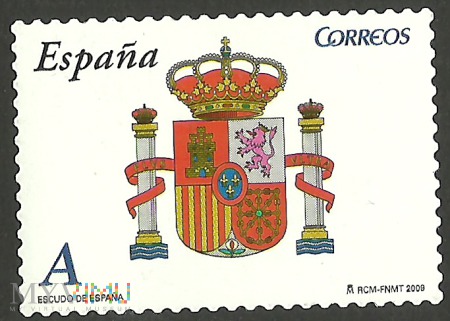 El escudo de España .
