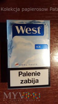 Papierosy WEST Ice 2015 r.