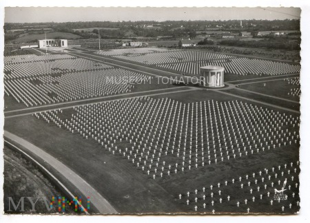 Duże zdjęcie Normandie - Omaha-Beach - cmentarz - lata 50-te