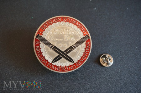 Pamiątkowa odznaka 1 Batalionu Szturmowego 6BPD