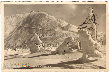 Duże zdjęcie Karkonosze Śnieżka Schneekoppe 1930-te