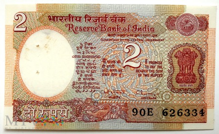2 rupie 1976