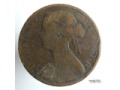 Moneta 1 pens 1863, One Penny Victoria