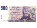 Argentyna - 500 pesos (1984)