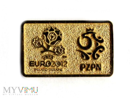 złota odznaka PZPN - EURO 2012 (oficjalna)