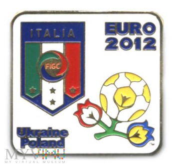 odznaka Włochy - EURO 2012 (seria nieoficjalna)