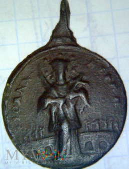 Duże zdjęcie medalik - ŚW. JAN NEPOMUCEN XVII - XVIII w