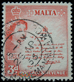 Malta 3d Elżbieta II