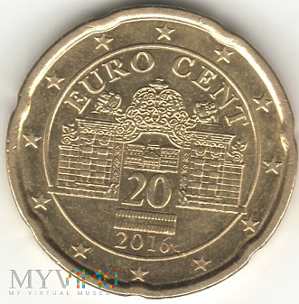 20 EURO CENT 2016