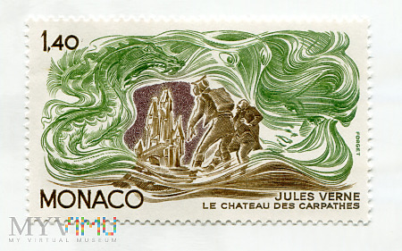 Jules Juliusz Verne Monaco 1978 znaczki