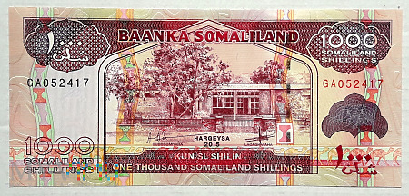 Duże zdjęcie SOMALILAND 1000 shillings 2015