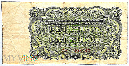Czechosłowacja 5 kcs 1961