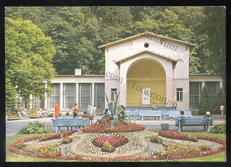 Dusznik Zdrój - Muszla koncertowa w parku - 1987