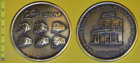 Medal kolejowy - przewozowy SKM w Trójmieście