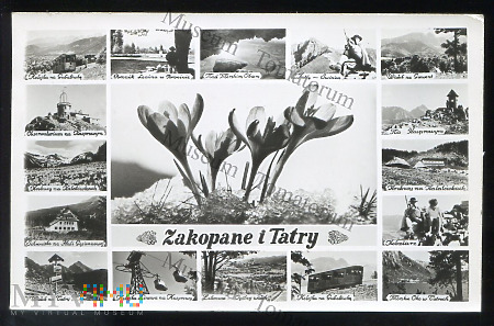 Zakopane i Tatry - 1959
