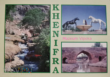 Morocco, Khenifra – Fontanna trzech koni