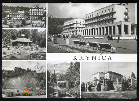 Krynica - mozaika - 1972