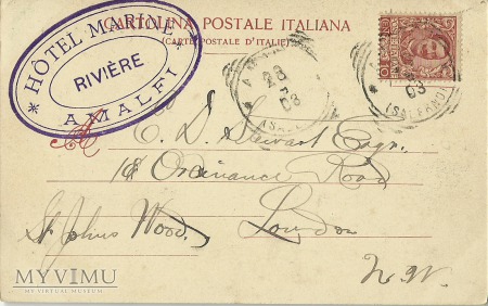 Włochy - Ravello - 1903 r.