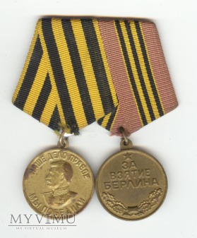 Medal za Zdobycie Berlina i Zwycięstwo nad Niemcem