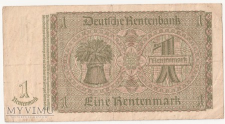 1 Rentenmark 1937 rok
