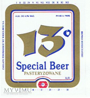 13° special beer