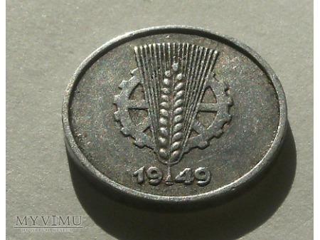 1 Pfennig 1949 rok.