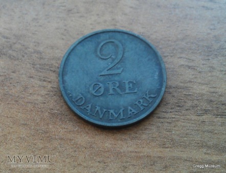 2 ORE - 1958 DANMARK