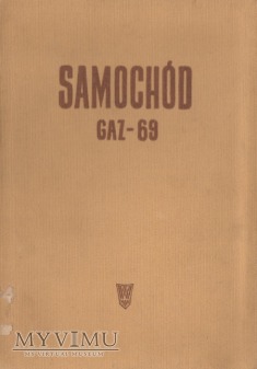 Duże zdjęcie GAZ-69. Instrukcja obsługi z 1955 r. wydanie 1