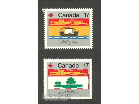 Kanada -flagi prowincji