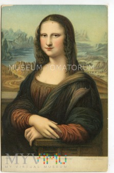 Duże zdjęcie da Vinci - Mona Lisa - La Gioconda