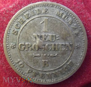 1 neu groschen 1865 B