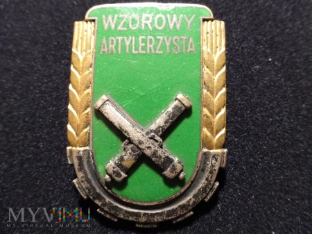 Wzorowy Artylerzysta z 1951 i 1953r