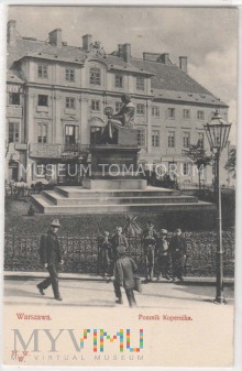 W-wa - pomnik Kopernika przed 1915