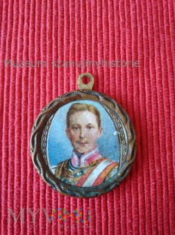 Duże zdjęcie medalik patriotyczny Wilhelm II