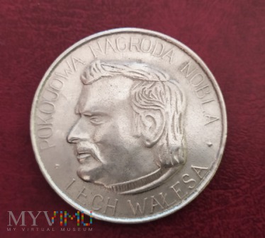 Duże zdjęcie Medal Lech Wałęsa - Nagroda Nobla