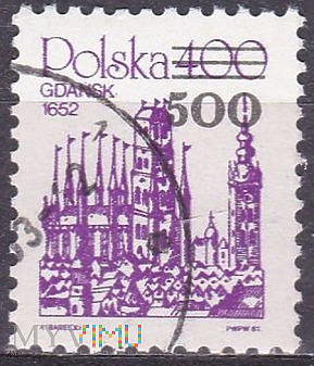 Gdansk, 1652 - surcharged