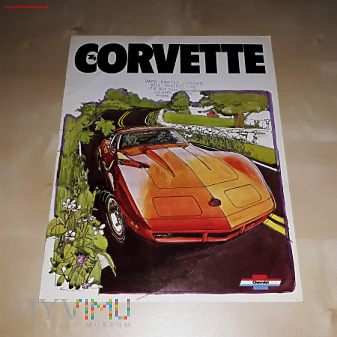 Prospekt Chevrolet Corvette 1974
