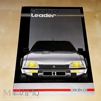 Prospekt Citroen CX25 Leader 1986