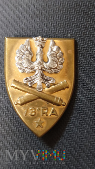 Duże zdjęcie Pamiątkowa odznaka 73 Pułku Artylerii - Francja