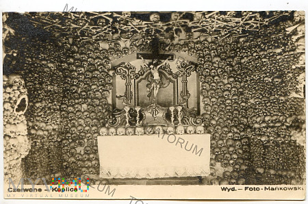 Duże zdjęcie Kudowa Zdrój - Czermna - Kaplica czaszek - lata 50