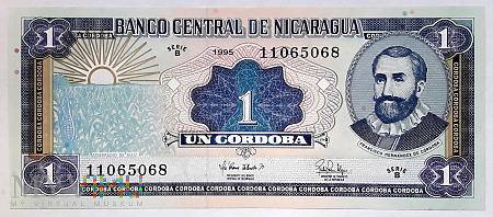 Nikaragua 1 cordoba 1995