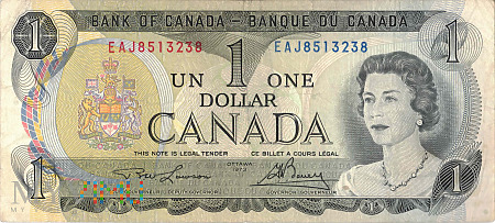 Kanada - 1 dolar (1973)