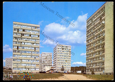 Konin - Osiedle mieszkaniowe przy Dworcowej - 1979