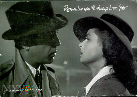 Kadr z filmu Casablanka
