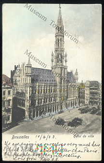 Brussels - Ratusz - 1903