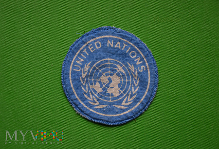 Duże zdjęcie Oznaka UNITED NATIONS